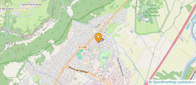 localisation de l'entreprise PRAKAN FIGHT GRESIVAUDAN  CROLLES