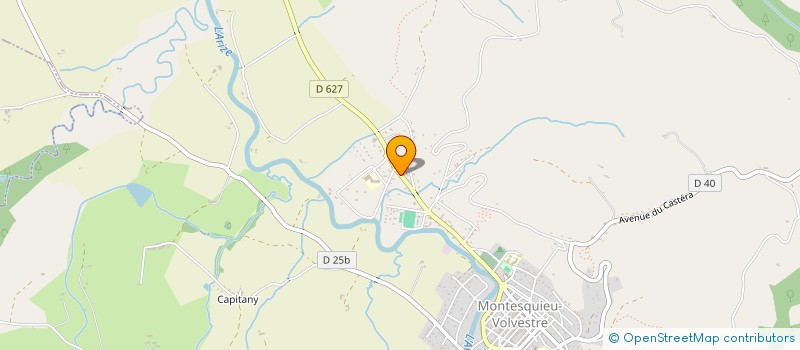 localisation de l'entreprise PRALDIS  MONTESQUIEU-VOLVESTRE