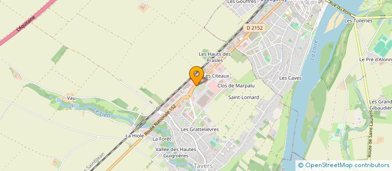 localisation de l'entreprise PRALIMMO à TAVERS