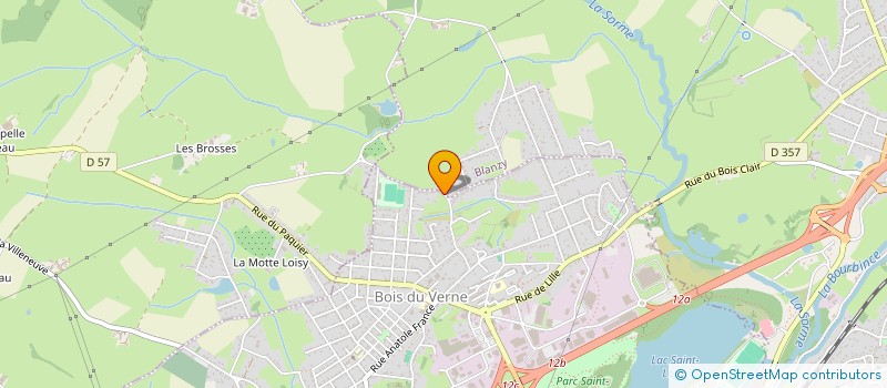 localisation de l'entreprise PRALINERIE  BLANZY