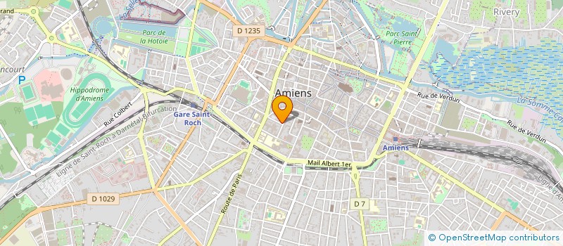 localisation de l'entreprise PRALINES à AMIENS