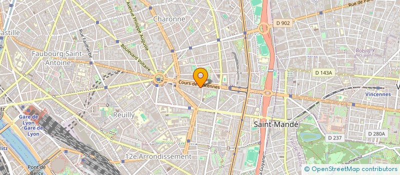 localisation de l'entreprise PRALINES ET MACARONS  PARIS