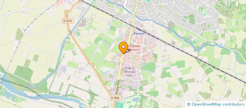 localisation de l'entreprise PRALIZZI PERTUIS  PERTUIS