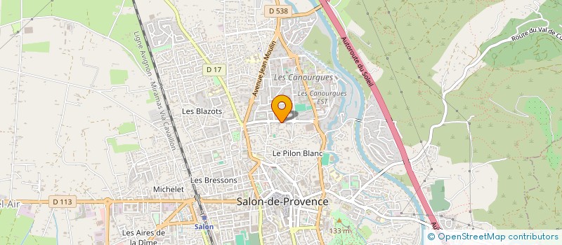 localisation de l'entreprise PRALIZZI SALON & CO à SALON-DE-PROVENCE