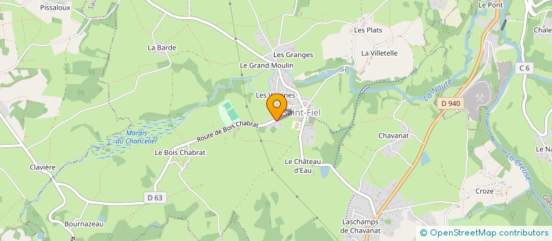 localisation de l'entreprise PRALNIGLES  SAINT-FIEL