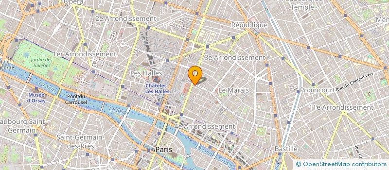 localisation de l'entreprise PRALUS PARIS à PARIS