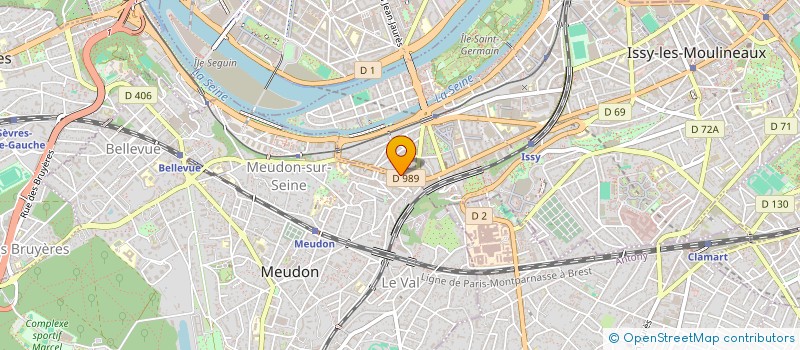 localisation de l'entreprise PRAM TRANSPORT à ISSY-LES-MOULINEAUX