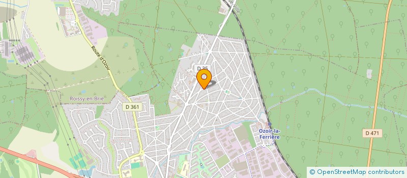 localisation de l'entreprise PRAMAJO  OZOIR-LA-FERRIERE