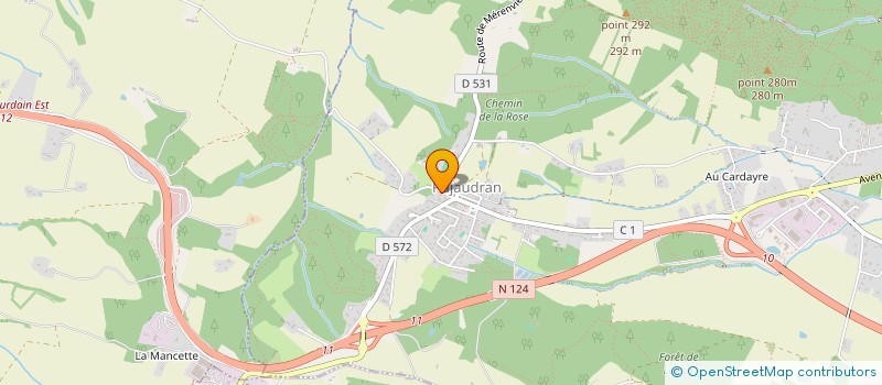 localisation de l'entreprise PRAMELA FAMILLE  PUJAUDRAN