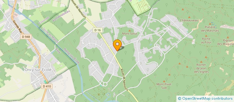 localisation de l'entreprise PRAMINT  NOISY-SUR-ECOLE