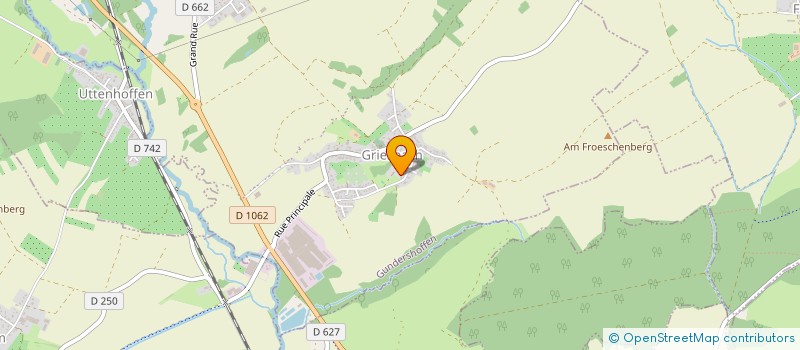 localisation de l'entreprise PRANATURO  GUNDERSHOFFEN