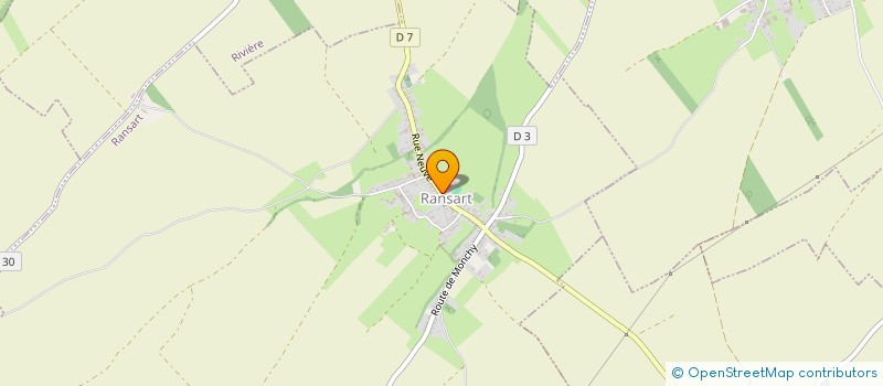 localisation de l'entreprise PRANGERE à RANSART