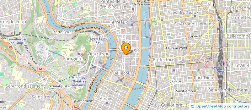 localisation de l'entreprise PRARIAND  LYON