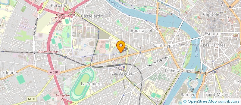 localisation de l'entreprise PRASADHANA à TOULOUSE