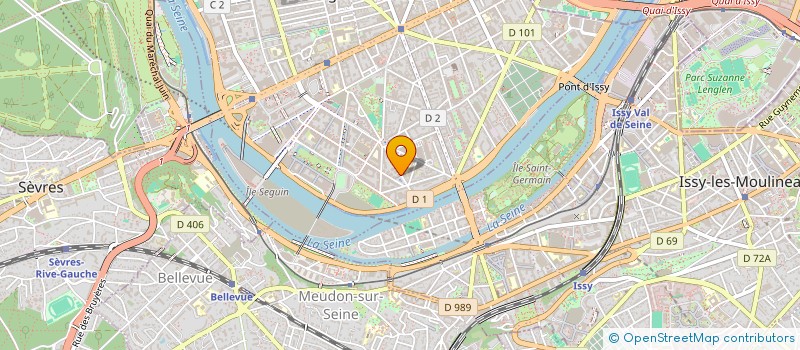 localisation de l'entreprise PRASANKA DAMITH VTC  BOULOGNE-BILLANCOURT