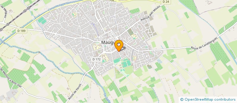 localisation de l'entreprise PRASIN'G à MAUGUIO