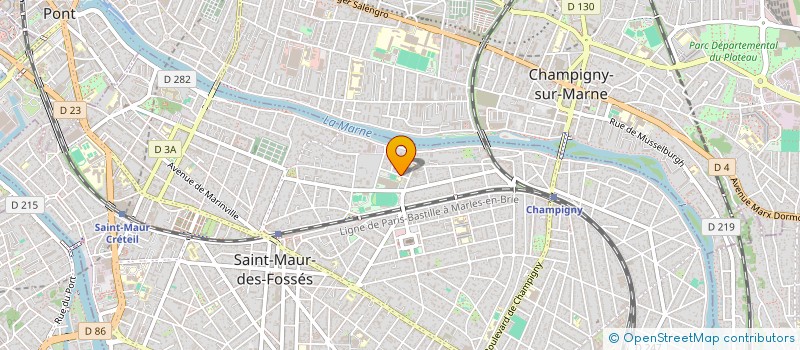 localisation de l'entreprise PRAT 4 PSY à SAINT-MAUR-DES-FOSSES