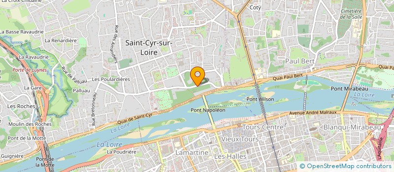 localisation de l'entreprise PRAT  SAINT CYR SUR LOIRE