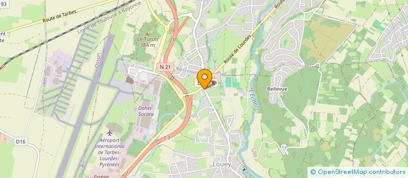 localisation de l'entreprise PRAT  LOUEY