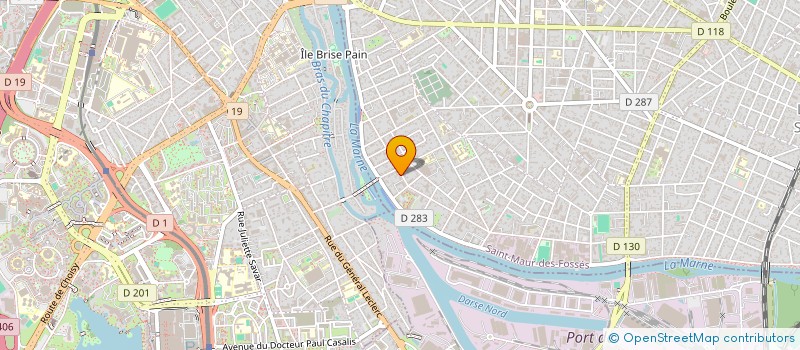 localisation de l'entreprise PRAT BEAUREPAIRE à SAINT-MAUR-DES-FOSSES