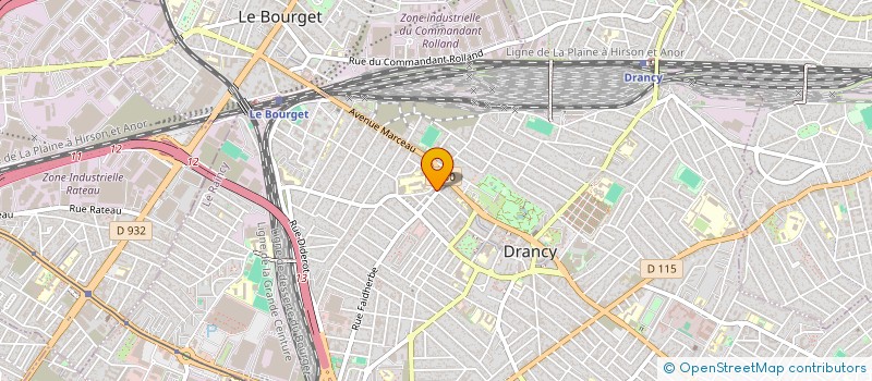 localisation de l'entreprise PRAT&CO  DRANCY