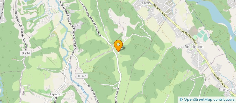 localisation de l'entreprise PRAT FAMILY  UZOS