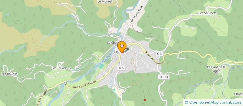localisation de l'entreprise PRAT-VIGNAL à JAUJAC