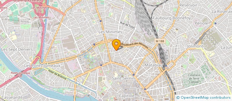 localisation de l'entreprise PRAT YVONNE ET FARRE MARIE à TOULOUSE