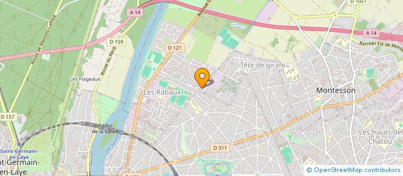 localisation de l'entreprise PRATA  MONTESSON