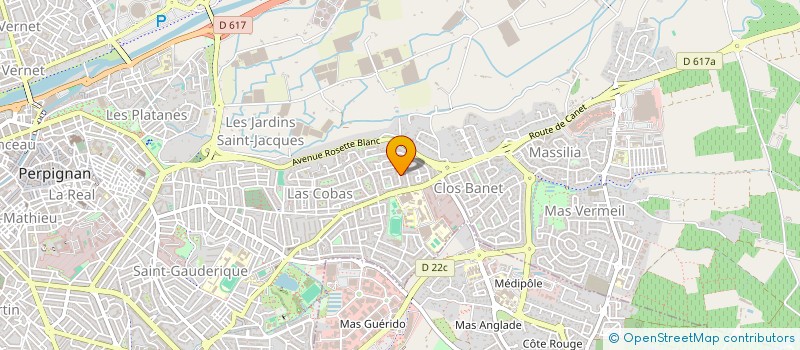 localisation de l'entreprise PRATAL66  PERPIGNAN