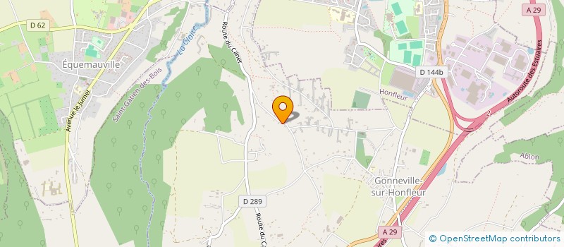 localisation de l'entreprise PRATDESSUS POPINEAU  GONNEVILLE-SUR-HONFLEUR