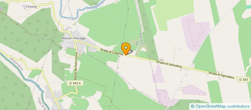 localisation de l'entreprise PRATELLUCCIU  PIETROSO