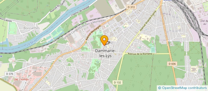 localisation de l'entreprise PRATHAN à DAMMARIE-LES-LYS