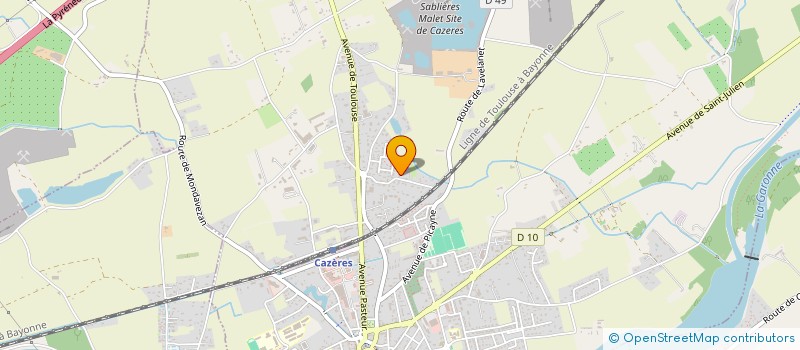 localisation de l'entreprise PRATIC  MONDAVEZAN