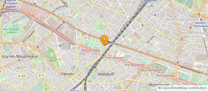 localisation de l'entreprise PRATIC AUTO ECOLE  PARIS