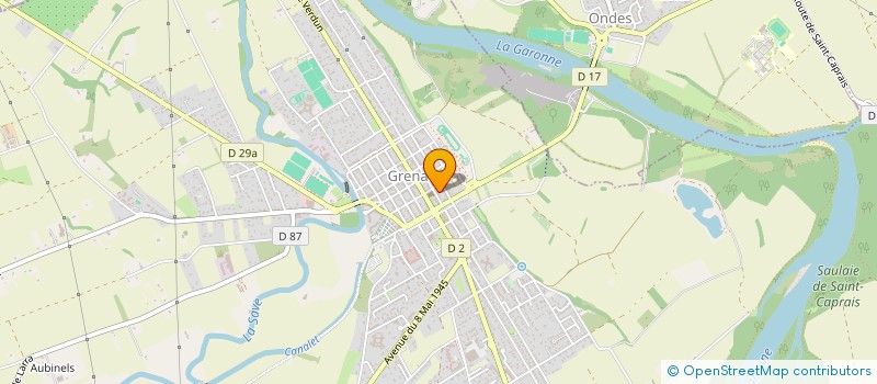 localisation de l'entreprise PRATIC INFO  GRENADE