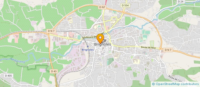 localisation de l'entreprise PRATIC MAISON  BRIGNOLES