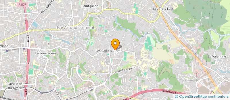localisation de l'entreprise PRATIC SERVICES  MARSEILLE