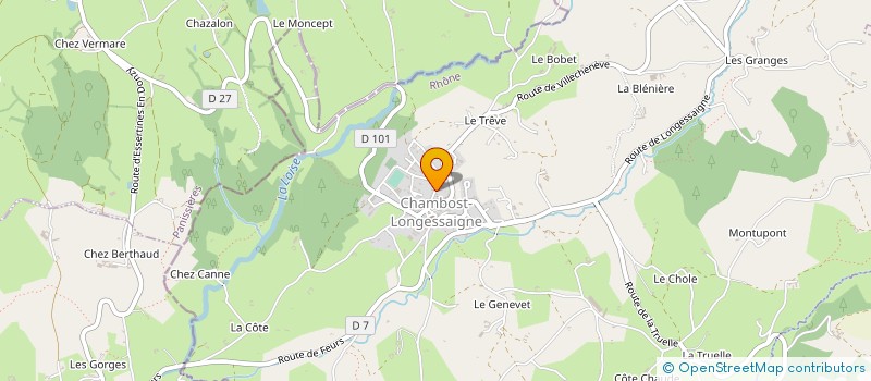 localisation de l'entreprise PRATICDOSE à VILLECHENEVE