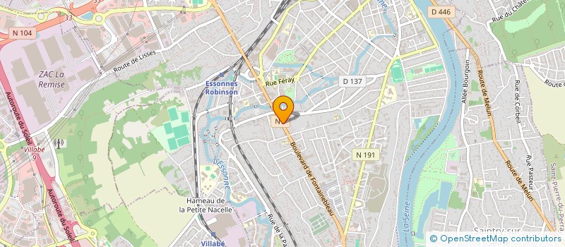 localisation de l'entreprise PRATIK à CORBEIL-ESSONNES