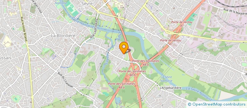 localisation de l'entreprise PRATIM  VERTOU