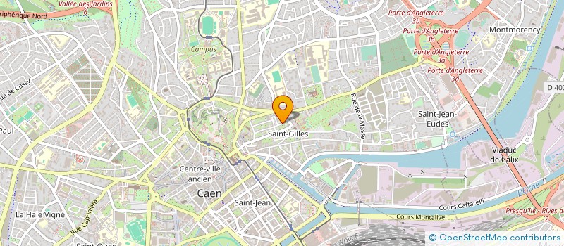 localisation de l'entreprise PRATIQUES PSYCHANALYSE ET CULTURE à CAEN