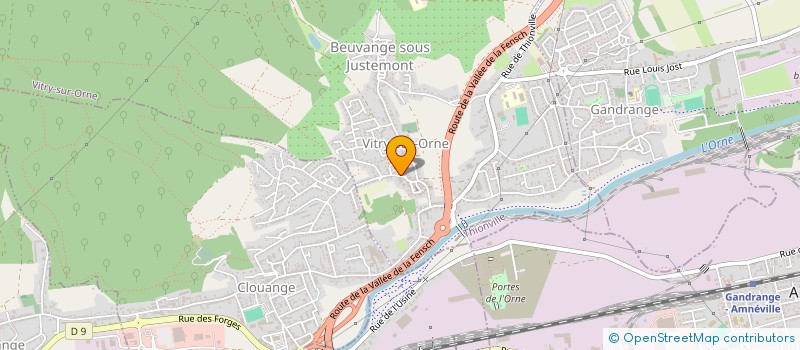 localisation de l'entreprise PRATIS FORMATION  VITRY-SUR-ORNE