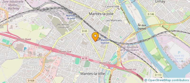 localisation de l'entreprise PRATTICO AND CO  MANTES-LA-VILLE