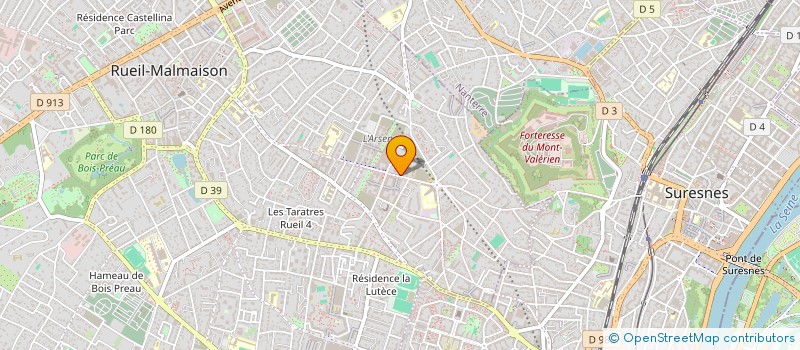 localisation de l'entreprise PRATTWORK à RUEIL-MALMAISON
