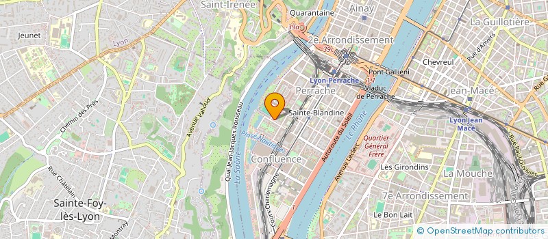 localisation de l'entreprise PRAUCAS  LYON