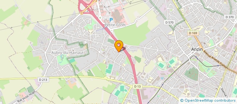 localisation de l'entreprise PRAUTOM SERVICE  AUBRY-DU-HAINAUT