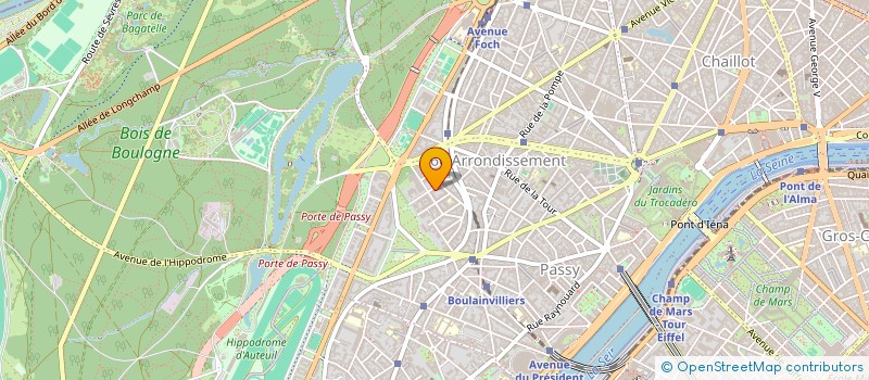 localisation de l'entreprise PRAVDA COLLECTION  PARIS