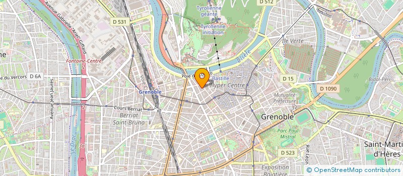 localisation de l'entreprise PRAX VALUE à GRENOBLE