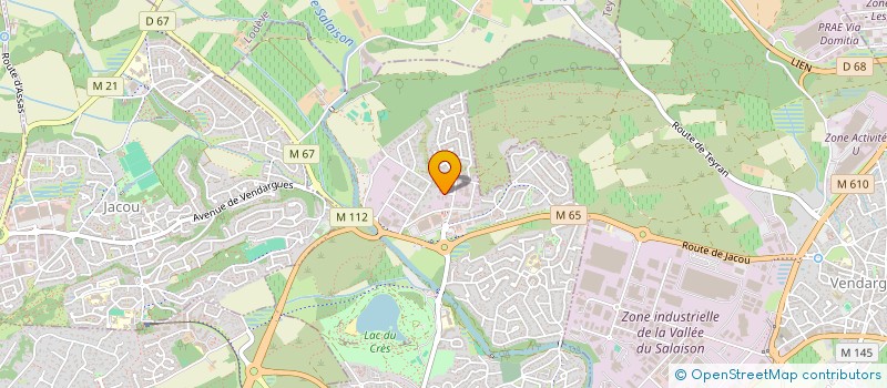 localisation de l'entreprise PRAXIS IMMOBILIER à VENDARGUES